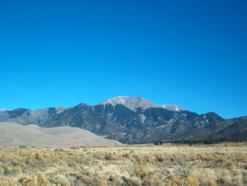 Great Sand Dunes-Mount of Holy Cross