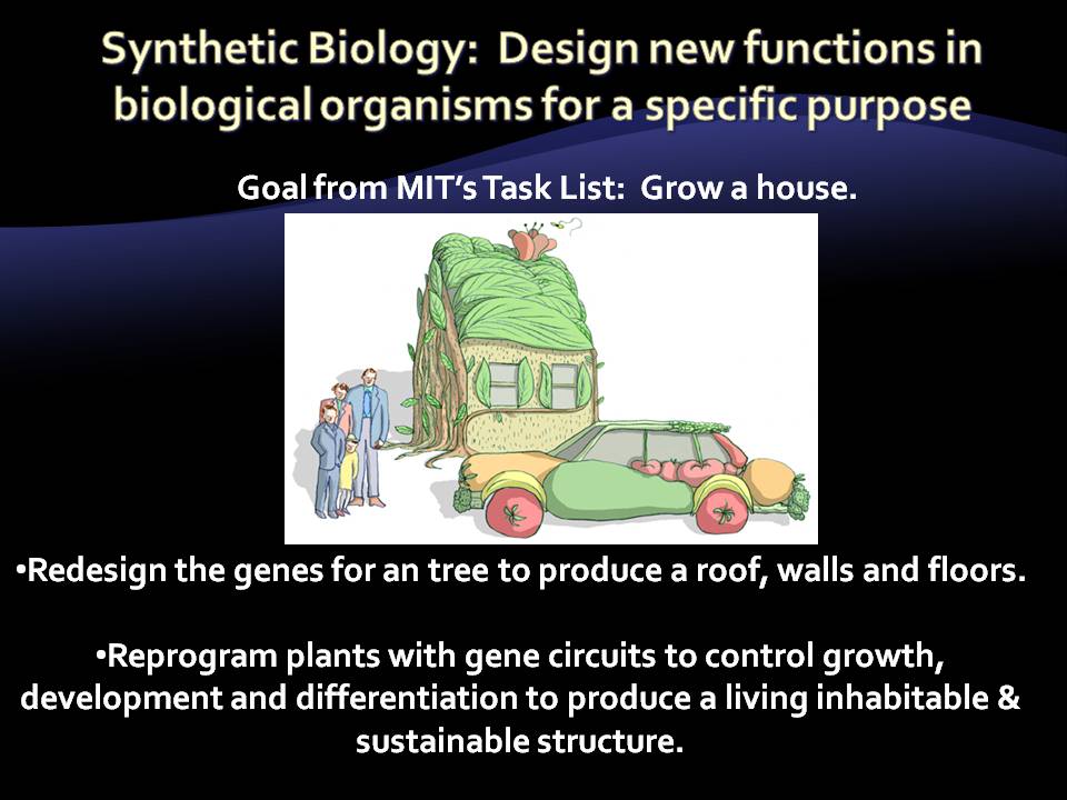 Future Sustainable Living from MIT?  Grow your house